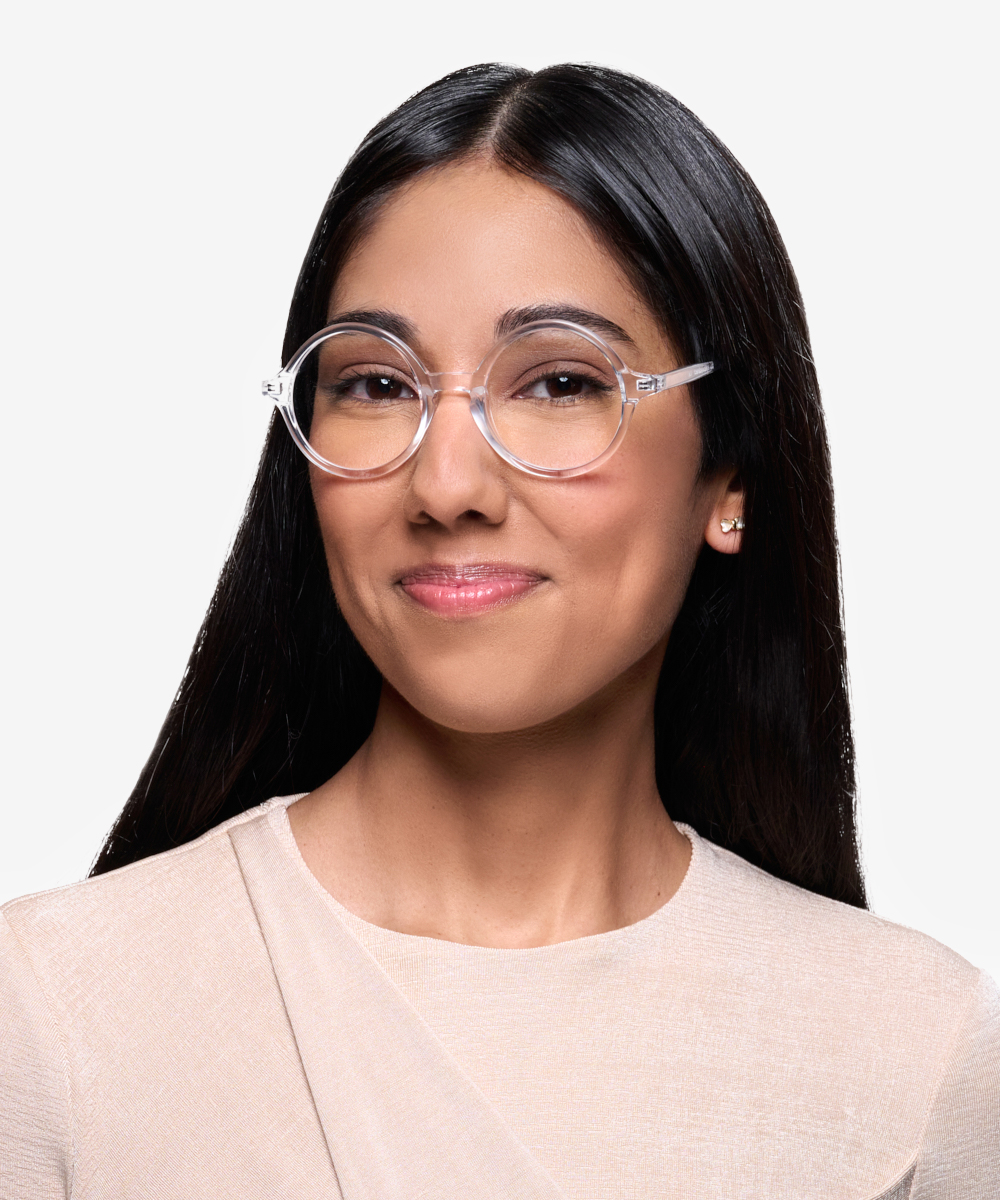 Years Round Clear Full Rim Eyeglasses Eyebuydirect