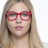 Blizzard Raspberry AcetateEyeglass Frames for Women from EyeBuyDirect