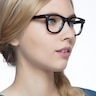 Blizzard Dark Tortoise AcetateEyeglass Frames for Women from EyeBuyDirect