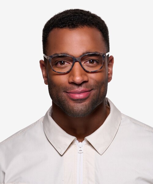 Escape Matte Tortoise AcétateMontures de lunettes de vue pour Hommes d'EyeBuyDirect
