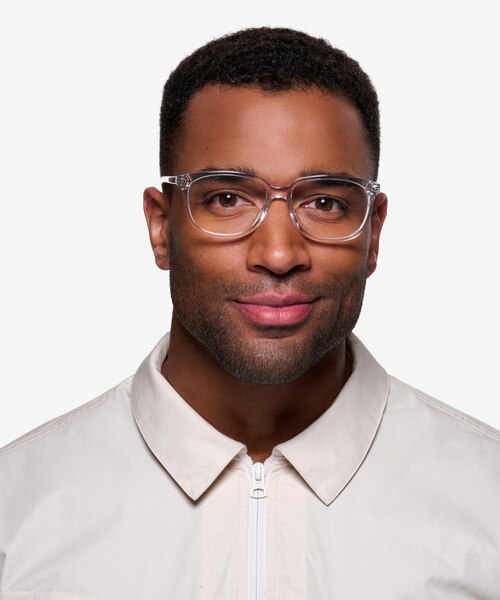 Escape Clear AcetateEyeglass Frames for Men from EyeBuyDirect
