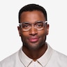 Escape Clear AcetateEyeglass Frames for Men from EyeBuyDirect