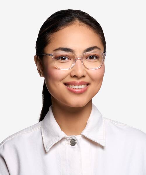 Clear Escape -  Acetate Eyeglasses
