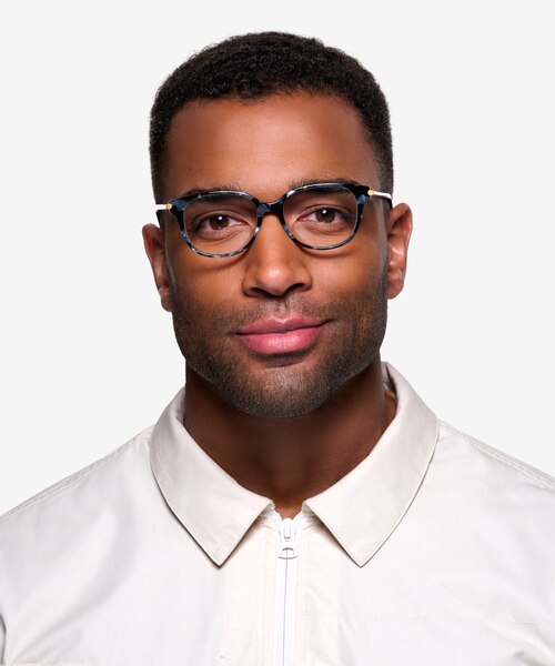 Jasmine Gray Floral AcetateEyeglass Frames for Men from EyeBuyDirect