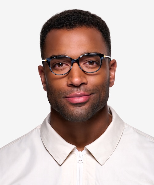 Jasmine Gray Floral AcetateEyeglass Frames for Men from EyeBuyDirect
