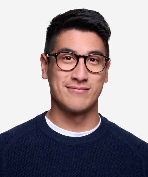 Instant Crush Leopard PlasticEyeglass Frames for Men from EyeBuyDirect