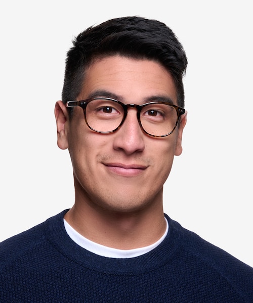 Instant Crush Leopard PlasticEyeglass Frames for Men from EyeBuyDirect