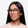 Instant Crush Leopard PlasticEyeglass Frames for Women from EyeBuyDirect