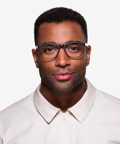 Milo Matte Gray PlasticEyeglass Frames for Men from EyeBuyDirect