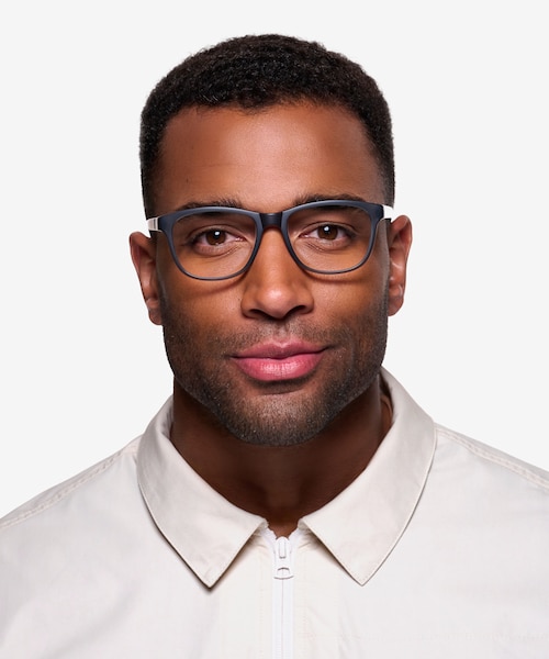 Milo Matte Gray PlasticEyeglass Frames for Men from EyeBuyDirect