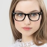 Atlee Noir PlastiqueMontures de lunettes de vue pour Femmes d'EyeBuyDirect