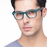 Atlee Vert PlastiqueMontures de lunettes de vue pour Hommes d'EyeBuyDirect
