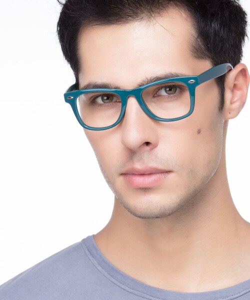 Atlee Green PlasticEyeglass Frames for Men from EyeBuyDirect