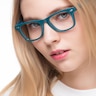Atlee Vert PlastiqueMontures de lunettes de vue pour Femmes d'EyeBuyDirect