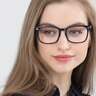 Uptown Navy PlasticEyeglass Frames for Women from EyeBuyDirect