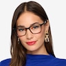 November Brown PlasticEyeglass Frames for Women from EyeBuyDirect