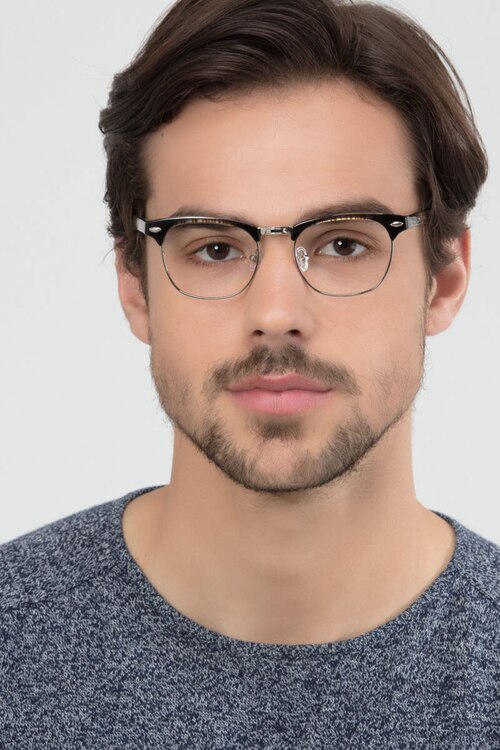 Coexist Striped MetalEyeglass Frames for Men from EyeBuyDirect