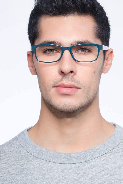 Danny Vert PlastiqueMontures de lunettes de vue pour Hommes d'EyeBuyDirect
