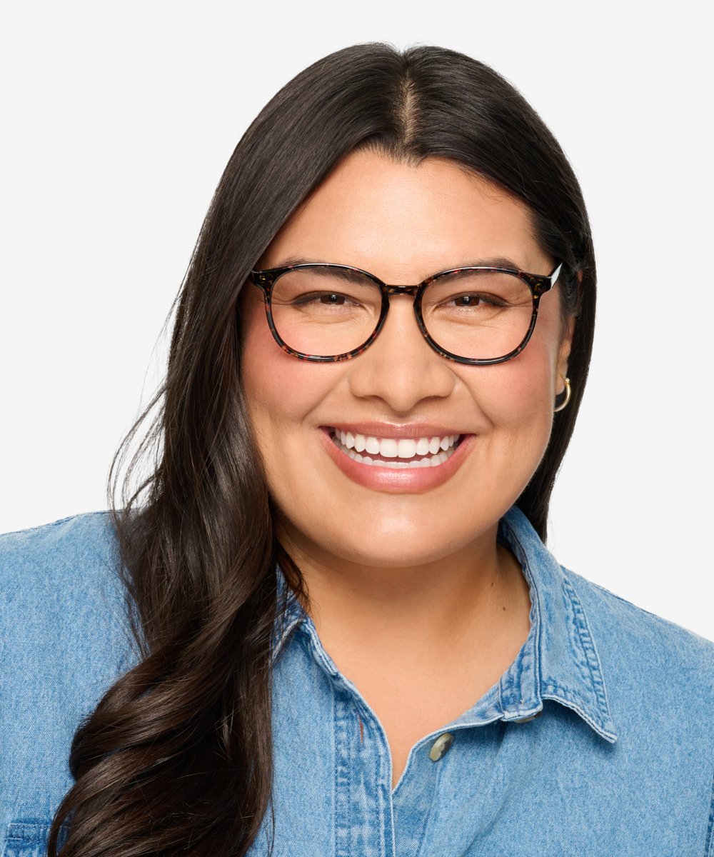 Dutchess Round Floral Glasses for Women Eyebuydirect