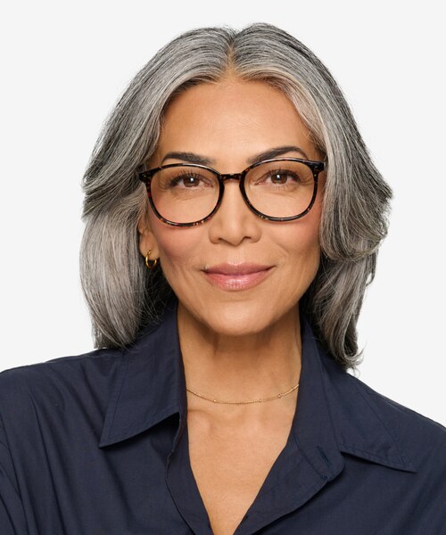 Dutchess Floral PlasticEyeglass Frames for Women from EyeBuyDirect