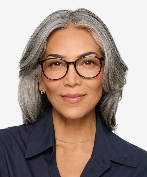 Dutchess Floral PlasticEyeglass Frames for Women from EyeBuyDirect
