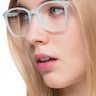 Nola Mint Frost PlasticEyeglass Frames for Women from EyeBuyDirect