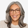 Nola Pink Floral MetalEyeglass Frames for Men from EyeBuyDirect