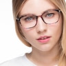 Nola Floral PlasticEyeglass Frames for Women from EyeBuyDirect