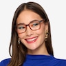 November Tortoise PlasticEyeglass Frames for Women from EyeBuyDirect