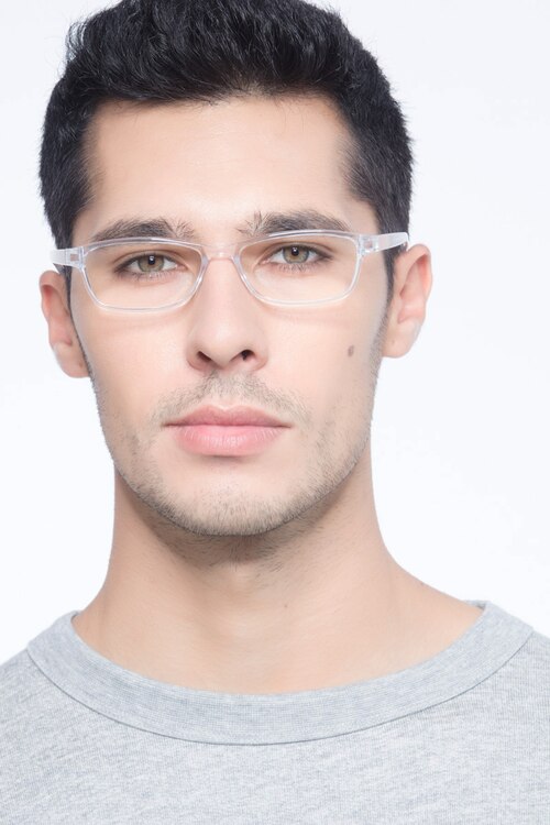 Versus Clear PlasticEyeglass Frames for Men from EyeBuyDirect