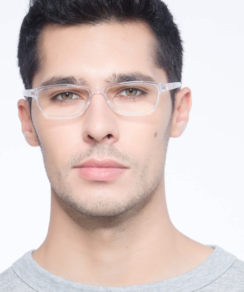 Versus Clear PlasticEyeglass Frames for Men from EyeBuyDirect