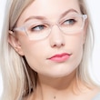 Versus Clear PlasticEyeglass Frames for Women from EyeBuyDirect