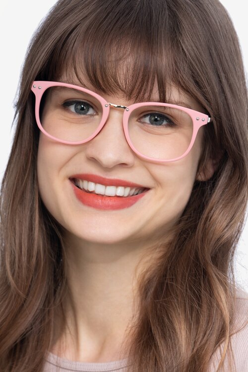 Cosmo Pink MetalEyeglass Frames for Women from EyeBuyDirect
