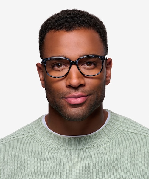 Escape Marbled Gray AcetateEyeglass Frames for Men from EyeBuyDirect