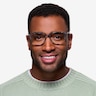 Escape Matte Tortoise AcetateEyeglass Frames for Men from EyeBuyDirect