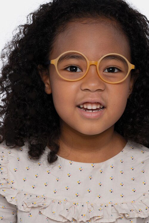 Circo Yellow PlasticEyeglass Frames for Women from EyeBuyDirect