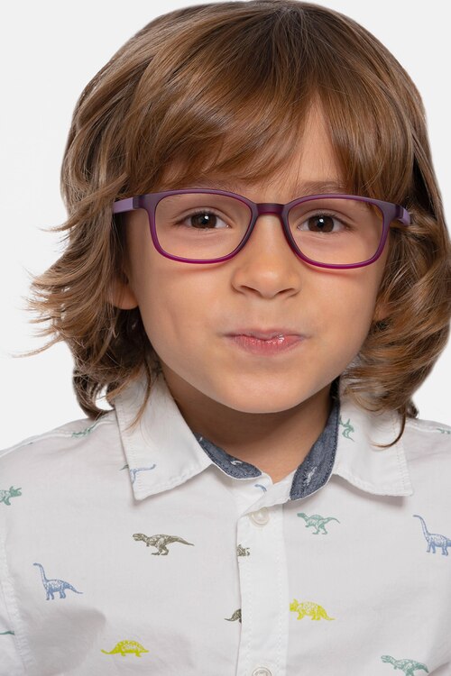 Posie Purple PlasticEyeglass Frames for Men from EyeBuyDirect