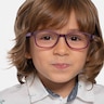 Posie Purple PlasticEyeglass Frames for Men from EyeBuyDirect