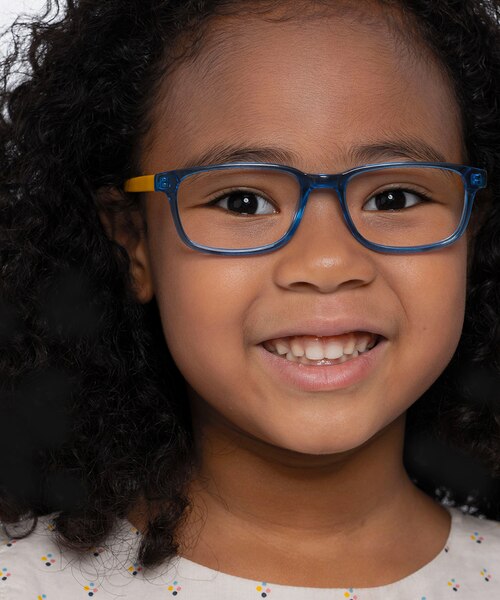 Totes Blue Clear AcetateEyeglass Frames for Women from EyeBuyDirect