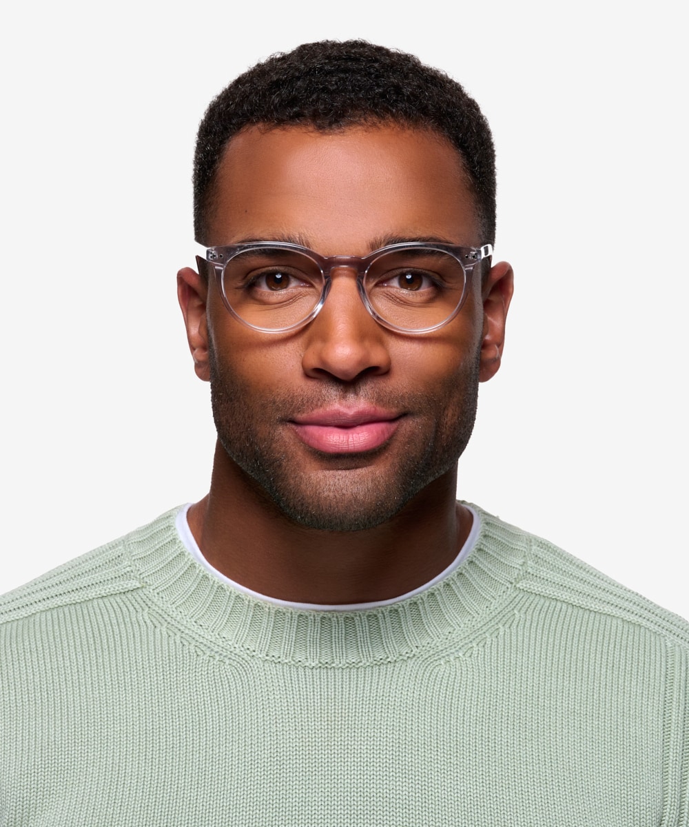 Mens grey eyeglass frames on sale