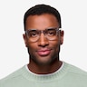 Primrose Gray Clear AcetateEyeglass Frames for Men from EyeBuyDirect