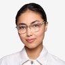 Primrose Gray Clear AcetateEyeglass Frames for Women from EyeBuyDirect