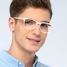 Prologue Cream AcetateEyeglass Frames for Men from EyeBuyDirect