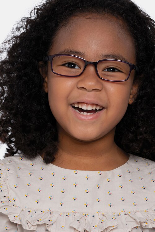 Gizmo Purple PlasticEyeglass Frames for Women from EyeBuyDirect