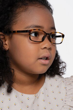 Tortoise Gizmo -  Lightweight Plastic Eyeglasses