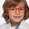 Daylight Clear Orange PlasticEyeglass Frames for Men from EyeBuyDirect