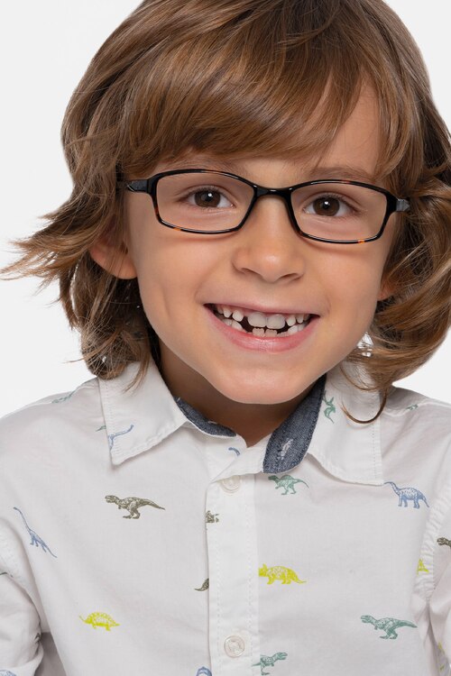 Glitch Tortoise PlasticEyeglass Frames for Men from EyeBuyDirect
