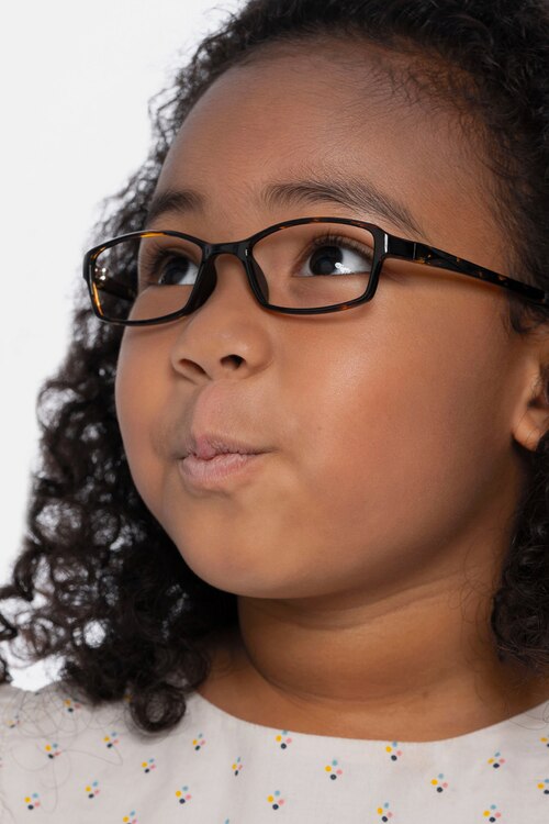 Glitch Tortoise PlasticEyeglass Frames for Women from EyeBuyDirect