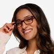 Mandi Brown Striped AcetateEyeglass Frames for Women from EyeBuyDirect