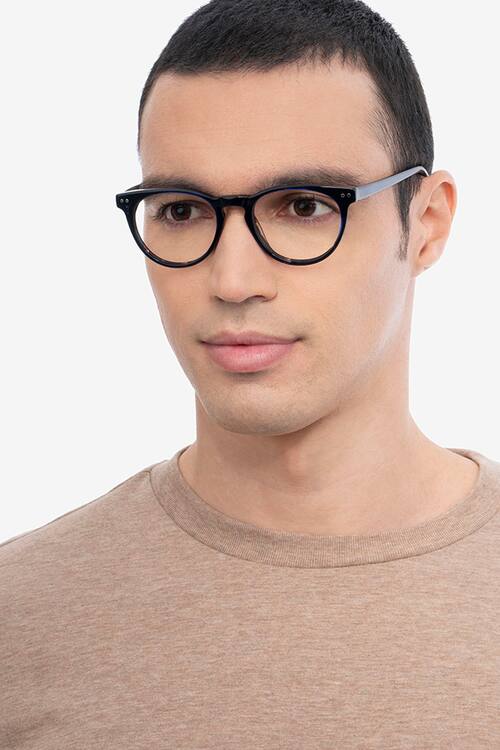 Blue Floral Notting Hill -  Acetate Eyeglasses